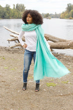 Load image into Gallery viewer, Ethiopian Cotton Gabi Turquoise
